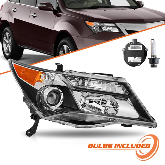HID BALLAST RIGHT Side Headlight For 20072009 Acura MDX Headlights w/o