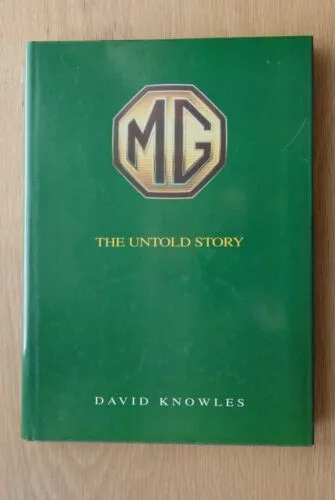 MG The Untold Story by David Knowles Sport Classic Car MGF