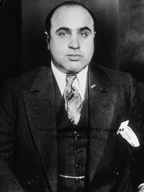 Al Capone PHOTO Gangster,Chicago Mob Mafia Boss,Great Depression Era Prohibition
