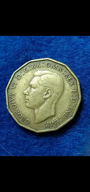 1937 great britain 3 pence