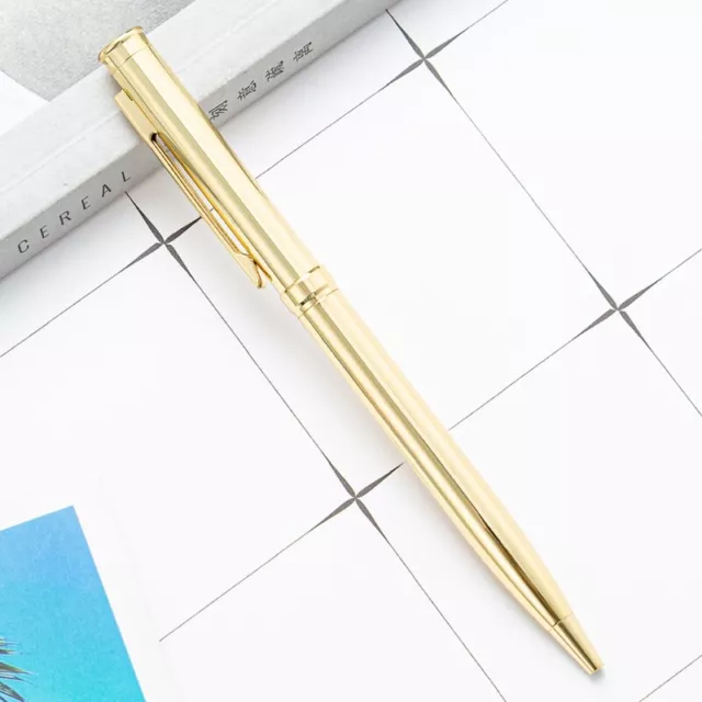 for Creative Refillable Metal Ballpoint Pen Unique 2-in-1 Stylus Pen Signing Pen