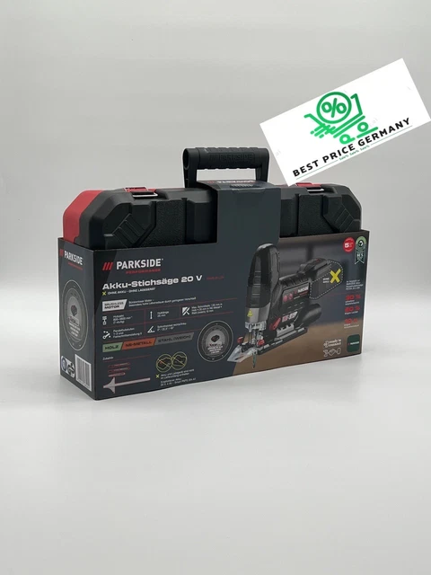 PARKSIDE PERFORMANCE 20 V seghetto alternativo a batteria PSSPA 20 Li