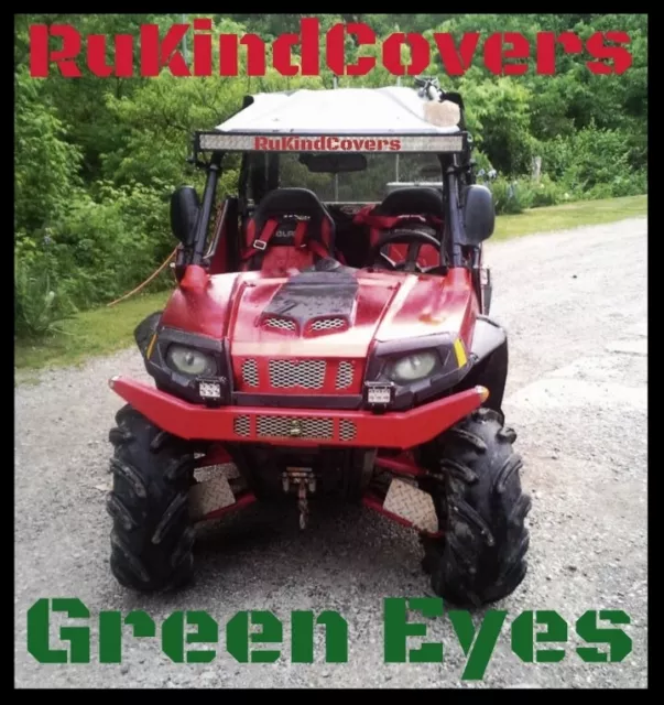 Couvertures phares yeux verts Polaris Ranger RZR HULK COUVERTURES RUKIND