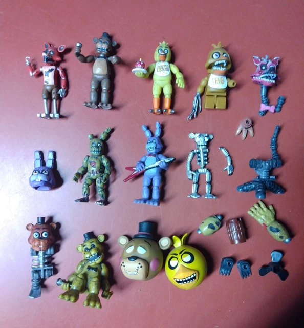 FIVE NIGHTS AT Freddys Construction Figures Mini Figures Parts Some FIVE NIGHTS AT Freddys Construction Figures Mini Figures Parts Some