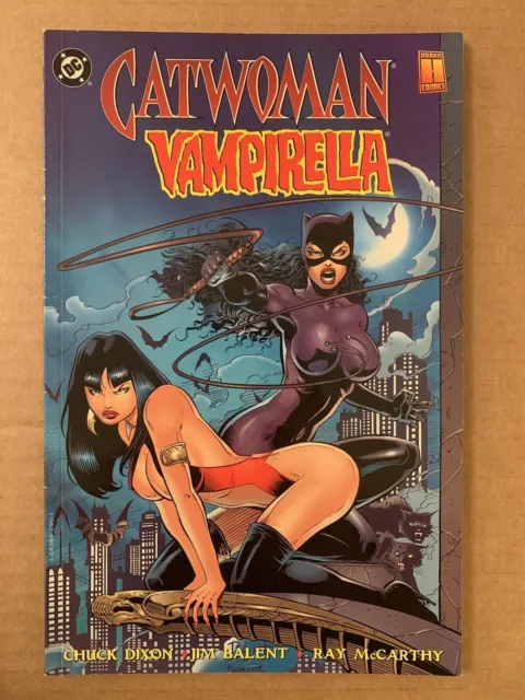 Catwoman Vampirella The Furies DC Harris Comics Graphic Novel TPB 1997