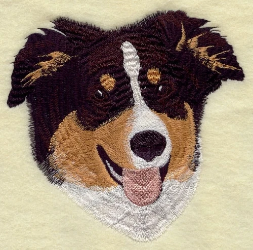 Embroidered Ladies Jacket - Australian Shepherd I1242 Sizes S - XXL