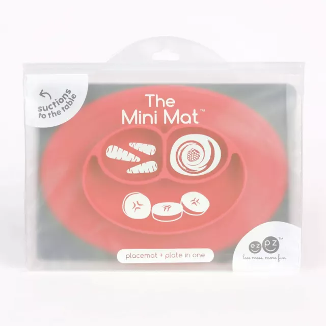 The Mini Mat By EZPZ - Coral NEW
