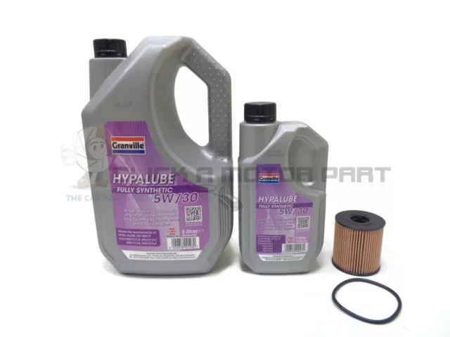 Ford C-Max 2.0 Tdci 2010-2014 Oil Filter & 6Lt 5W30 Engine Oil Service Kit