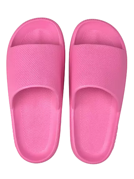 Victoria's Secret Pink Pillow Slides Sandals Beach Shower Shoes Waterproof S M L