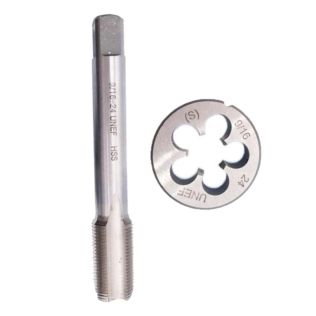 1 pz 9/16-24 scanalatura maniglia dritta trapano mano destra rotondo