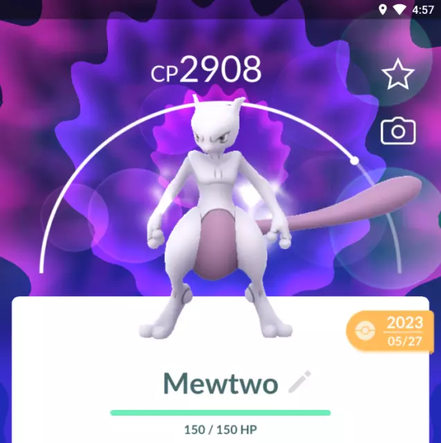 🌏Pokémon Go Legendary Trade 🌎Mewtwo 🌎Non-Shiny 🌍 BUY 3 GET 1 FREE