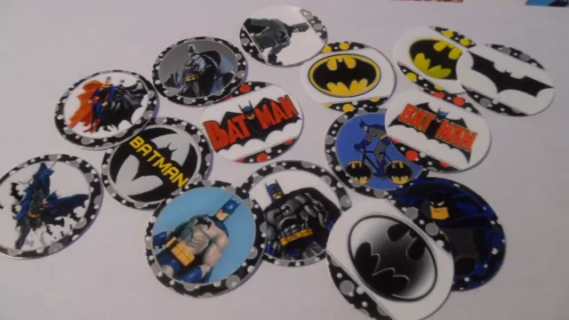 Pre Cut One Inch Bottle Cap Images Batman Free Shipping