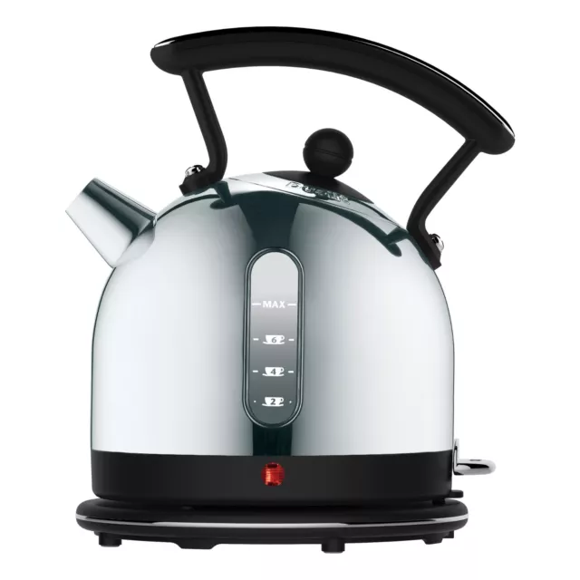 DUALIT LITE CORDLESS Dome Kettle, Litre, Black, 72750