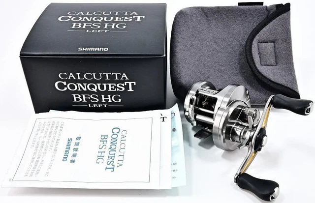 SHIMANO 17 Calcutta Conquest BFS HG Baitcast Reel #237