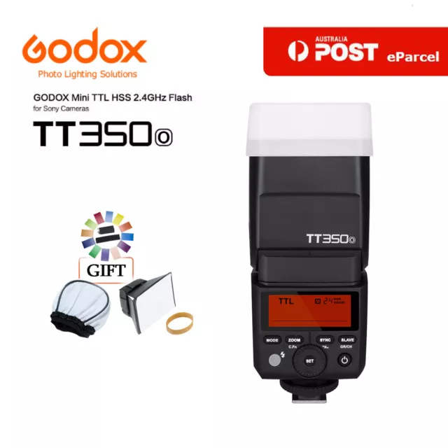 Godox TT350O Mini Flash TTL HSS 2.4G Speedlite For Olympus Panasonic Cameras