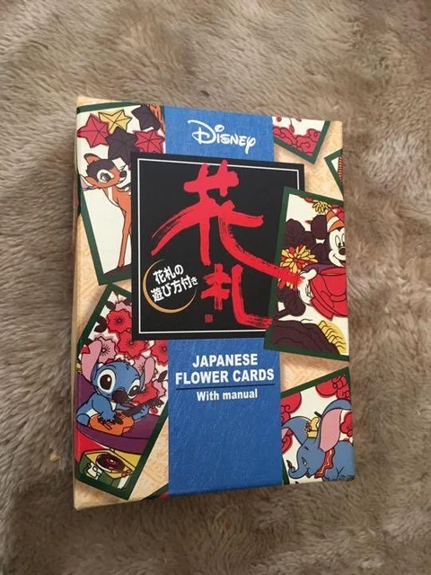 JEU DE CARTES Japonais Personnages Disney Hanafuda Instructions JEU DE CARTES Japonais Personnages Disney Hanafuda Instructions