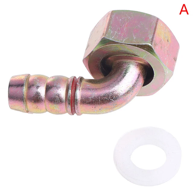 Gas Cooker Universal Joint Hose Connection Internal Thread Intake Elbow Screw Wa