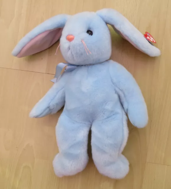 Ty Beanie Buddy “Flippity” The Blue Bunny