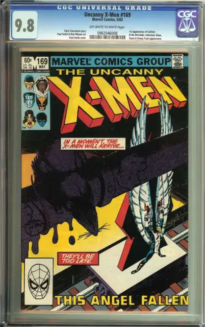 X-Men #169 Cgc 9.8 Ow/Wh Pages // 1St App Callisto Marvel 1983