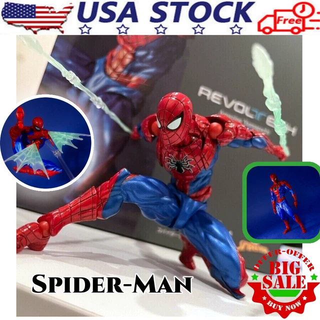 Kaiyodo Revoltech Amazing Yamaguchi Spider-Man Ver.2.0 Action Figure New in Box