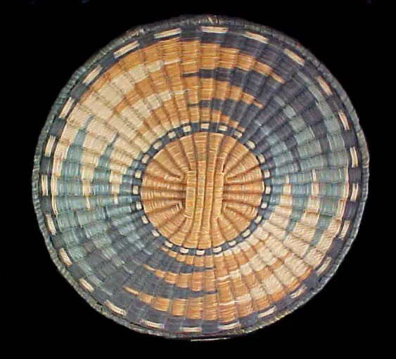 1930's Hopi Wicker Plaque
