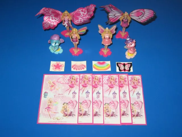 Komplettsatz " Barbie Fairytopia " inklusive alle Beipackzettel