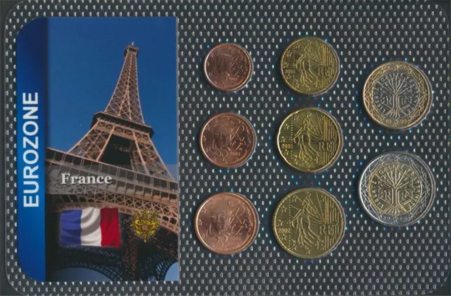 Francia Flor di cuño (FDC) Series de monedas de 1999 1 Ce (10092198