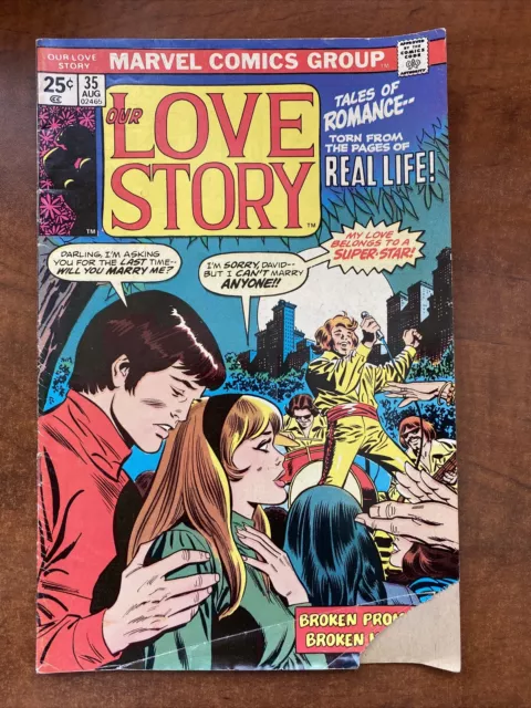 Our Love Story #35 Marvel Comics 1975 VG-