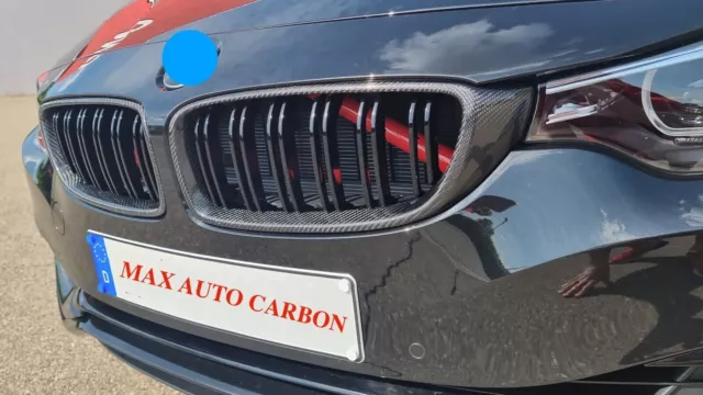 MAX Carbon Front Kühlergrill Nieren Ziergitter für BMW M3 F80 4er F32 F36 M4 F82