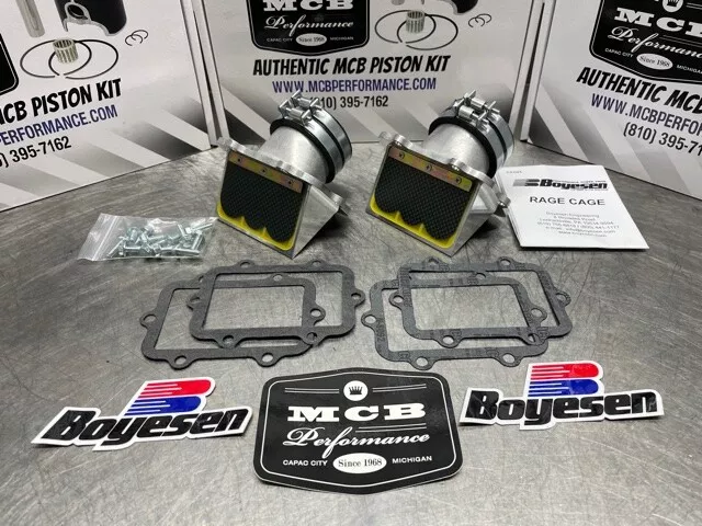 Boyesen RAD84-2 Rage Cage Reed System Ski-Doo REV600HO  MXZ REV 800HO