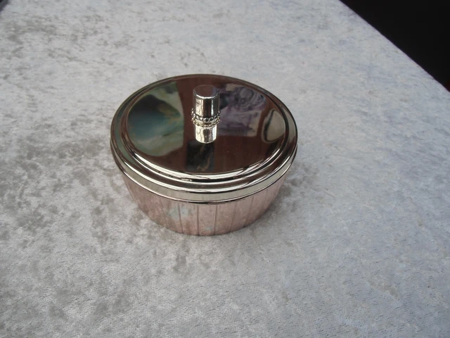 WMF Deckeldose Silberplated ~ versilbert. 485 gramm Sehr guter Zustand