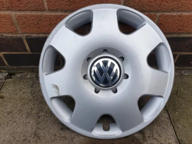 Single Volkswagen Polo 14" Wheel Trim Hub Cap x1 Genuine Used Part