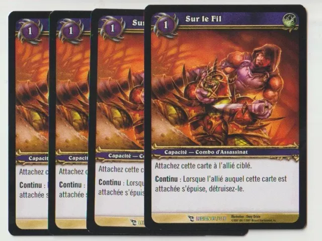 Sur le Fil x4 #85 / Legion FR Warcraft TCG