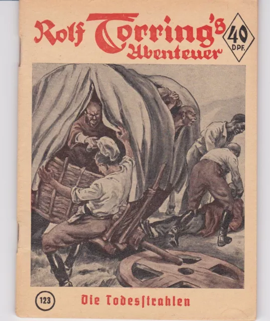 ROLF TORRING's Abenteuer   Nr. 123  (Zust. 1-)   -Nachkrieg-