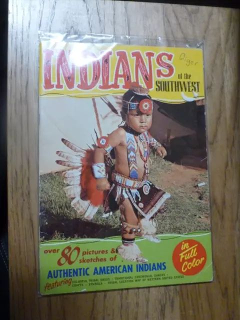 Indians of the Southwest in full color , Mirro Krome Productions Booklet -