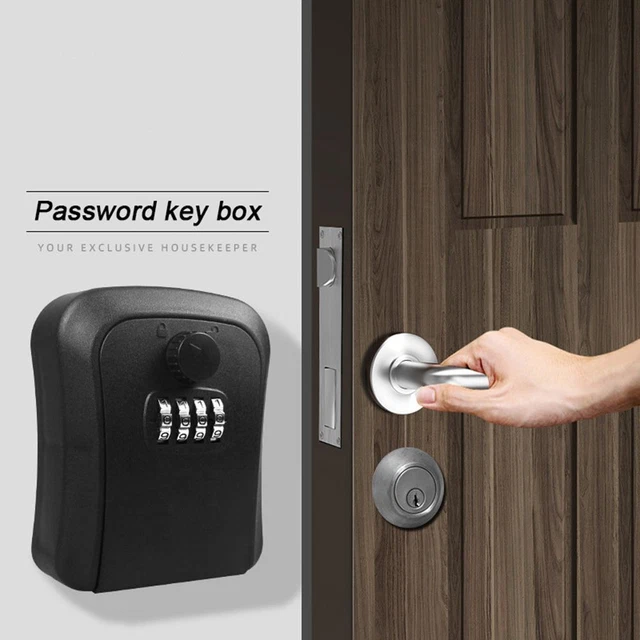 High Security Storage Box Key Safe Lock Box Combination Lock Box Code Lock