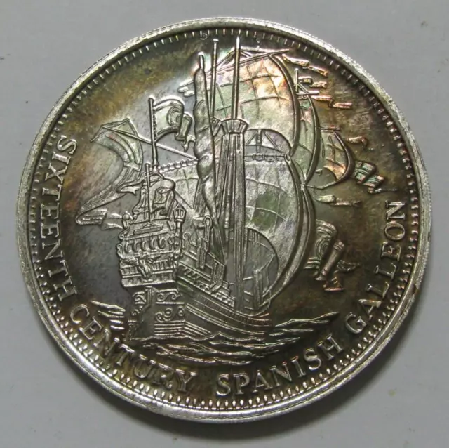 ZALDI2010 - Sixteenth Century Spanish Galleon. 1 OZ. Argent