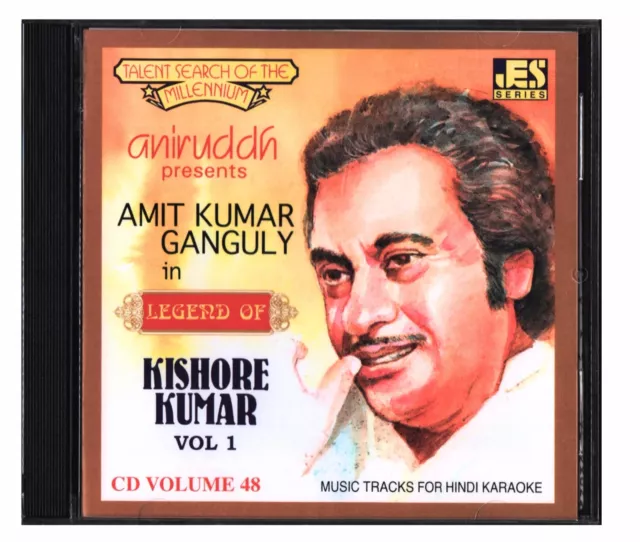 Hindi Karaoke CD Amit Kumar Ganguly in Legend Of Kishore Kumar Vol 1 Aniruddh
