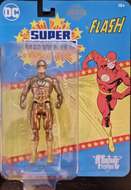 DC Direct - Super Powers - The Flash (gold) - McFarlane 2024 NEU&OVP