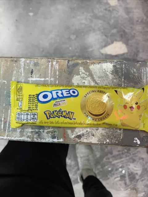 Pokemon Pikachu Oreos - Oreo Cookies - New And Sealed Limited Edition
