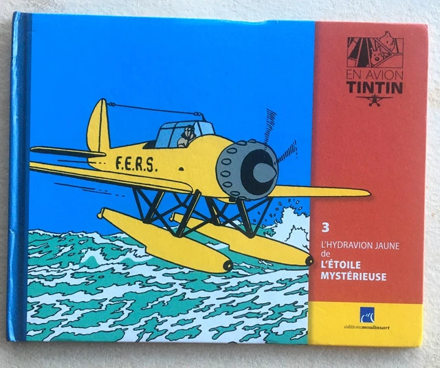 Figurine Avion De Police Allemande - Collection Officielle Tintin N°47 (MOULINSART), En Résine, Neuf