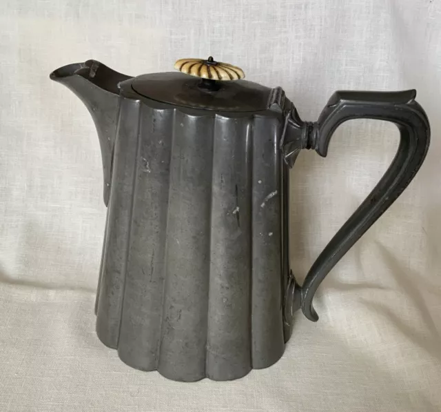 Antique Silver Plate Coffee/Teapot Cooper Brothers of Sheffield #351-7.5” Tall