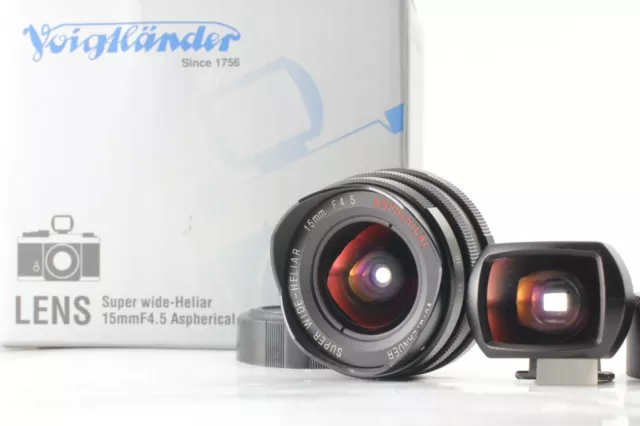 Read[Near MINT w/Finder Box] Voigtlander Super Wide Heliar 15mm f4.5 Aspherical