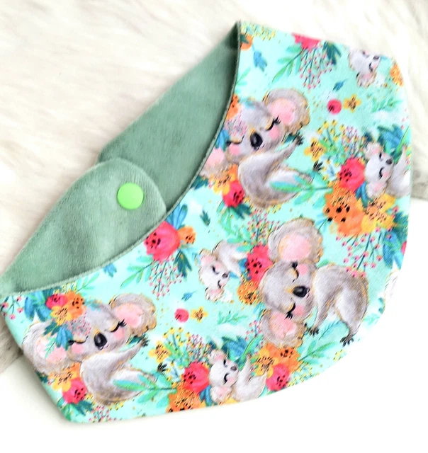NEU * Halstuch mit NICKI-STOFF * Kinder * Baby * Dreieckstuch * Schal * Koala