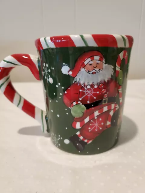 Susan Winget Enchanted Santa Holiday Christmas Mug