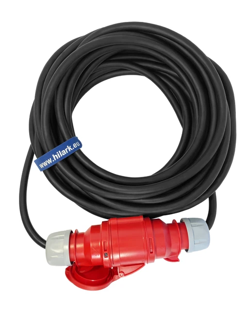 As - Schwabe Cavo Di Prolunga Starkstrom 25 M H07RN-F 5G4 – CEE – 400 V - Foto 9