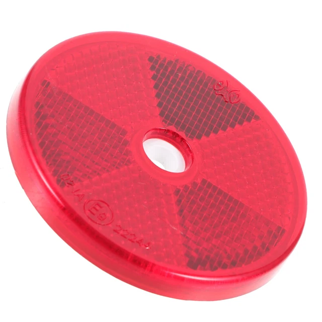 RÉFLECTEURS DE SÉCURITÉ Pour Remorques D'avertissement Rouge Rond EUR 6 ...