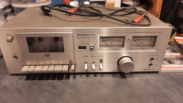 Lecteur cassette TECHNICS RS-M10 M10CASSETTE DECK VINTAGE PLATINE