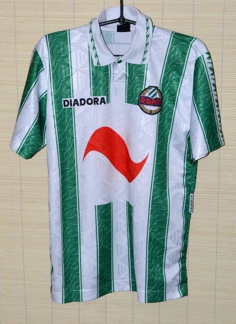 SK RAPID WIEN SCR 1995 1996 LARGE Diadora Bank Austria Shirt Jersey Trikot P328 EUR 139,00 - DE