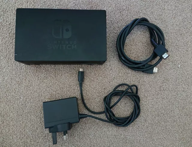 Nintendo Switch Dock Set Official TV Docking Station Adapter charger Charging